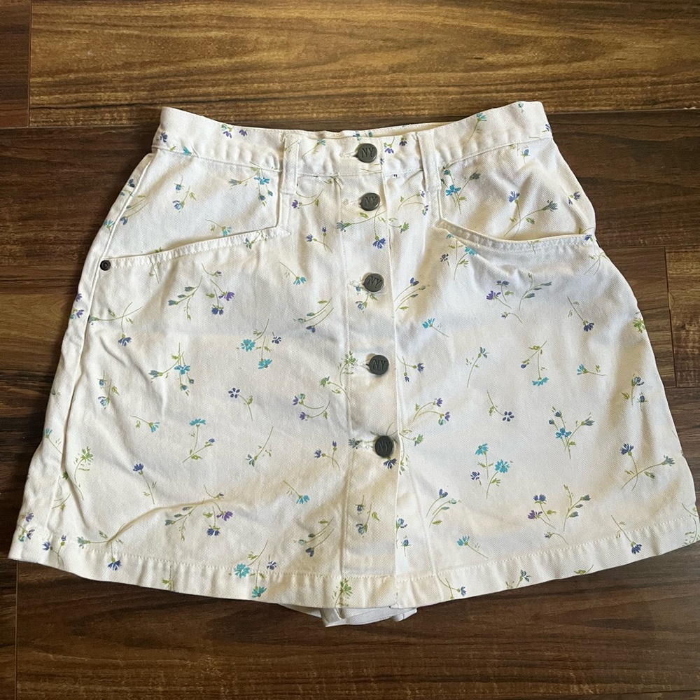 COPY - NY Jeans vintage button up skort